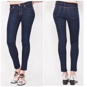 J Brand Skinny Leg Jeans Dark Vintage Wash 27